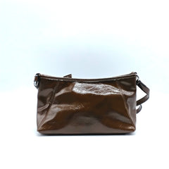 VERDE FASHION | Borsa ecopelle lucida a Tracolla