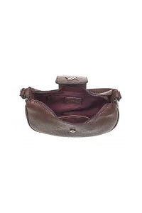 VERDE FASHION | Borsa hobo a spalla con fibbia