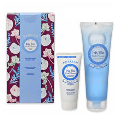 Perlier Cofanetto Iris Blu Doccia Schiuma e Crema Mani