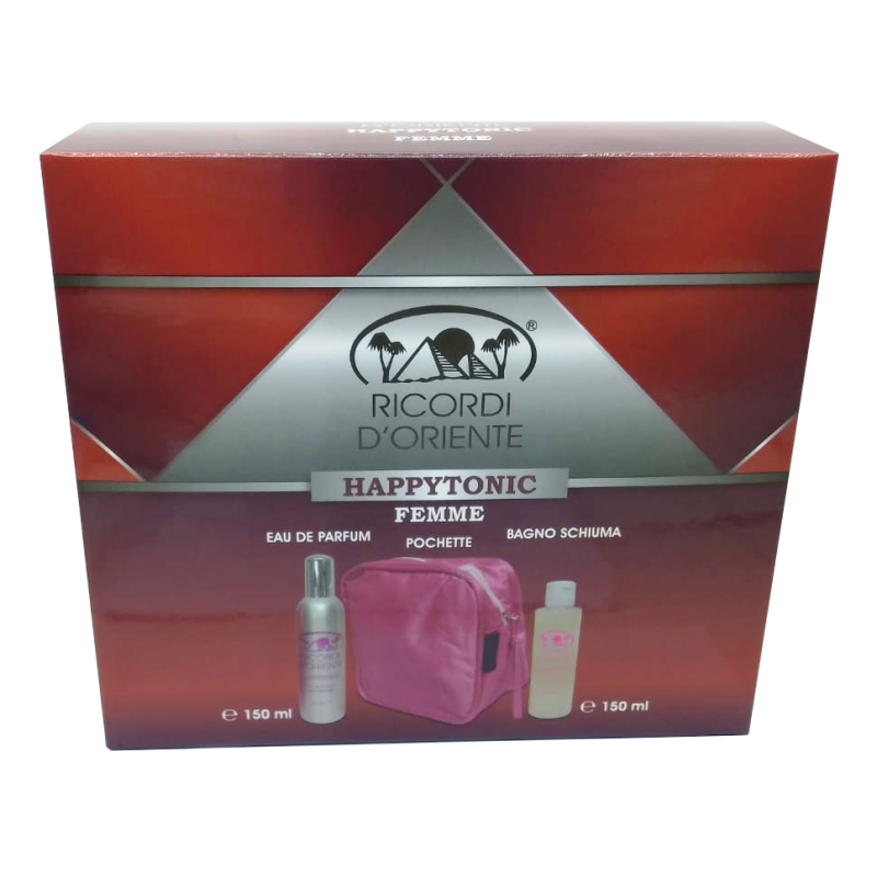 Ricordi D'oriente Cofanetto Romantic Femme Eau de Parfum + Bagno Schiuma + Pochette