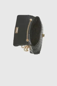 VERDE FASHION | Pochette ecopelle trama ondulata