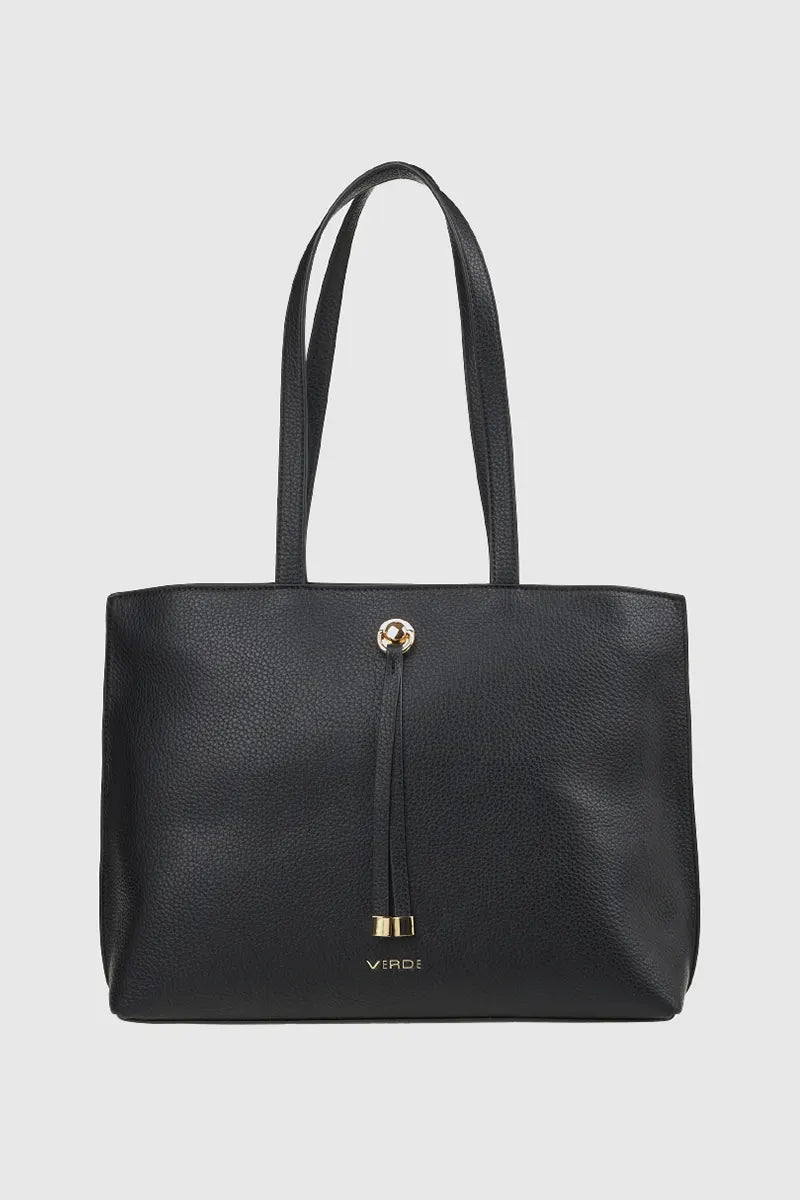 VERDE FASHION | Borsa a spalla in ecopelle