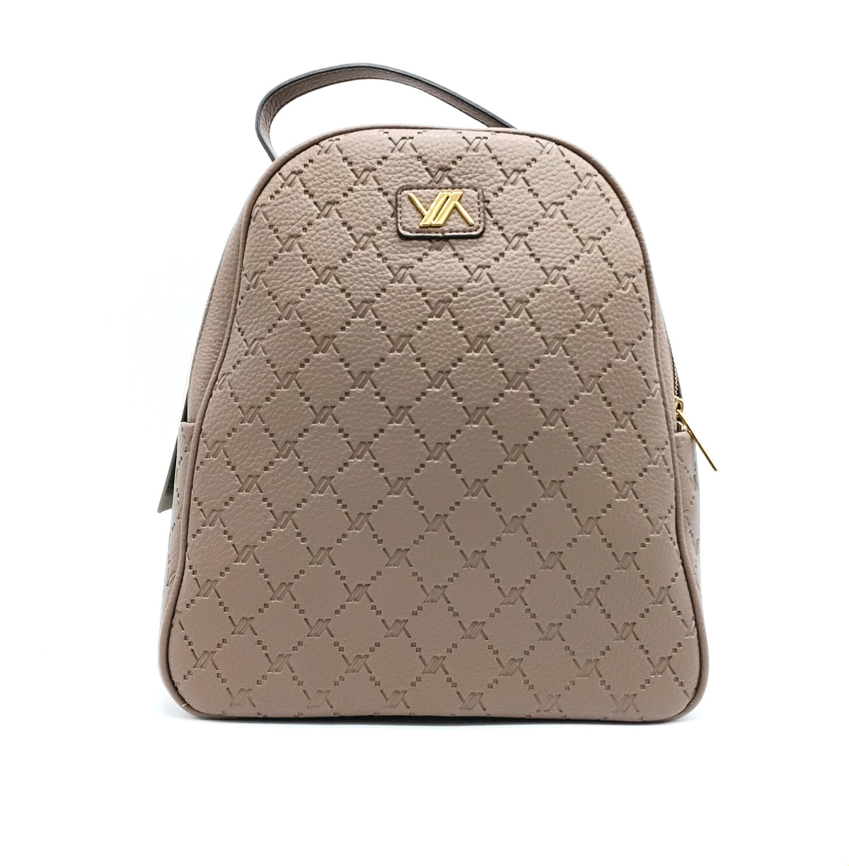 VERDE FASHION | Zaino in ecopelle con trama rilievo