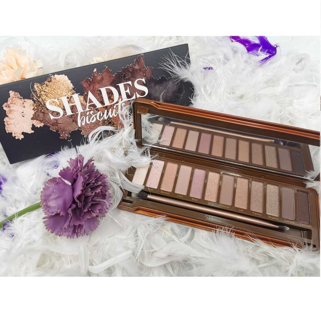 FACE COMPLEX PALETTE 12 OMBRETTI SHADES BISCUITS 1