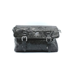 VERDE FASHION | Borsa a Tracolla Ecopelle Lucida