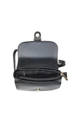 VERDE FASHION | Borsa con pattina e tracolla