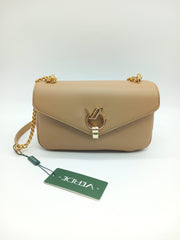 VERDE FASHION Borsa Tracolla Beige