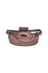 VERDE FASHION | Borsa hobo a spalla con fibbia