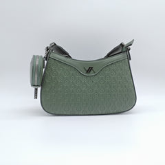 VERDE FASHION | Borsa con tracolla e porta monete