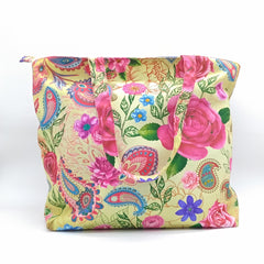 Borsa Mare stampa Rose