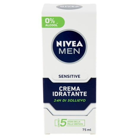 Nivea Men Sensitive Crema Idratante 24H di Sollievo 75ml