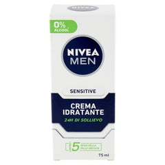 Nivea Men Sensitive Crema Idratante 24H di Sollievo 75ml