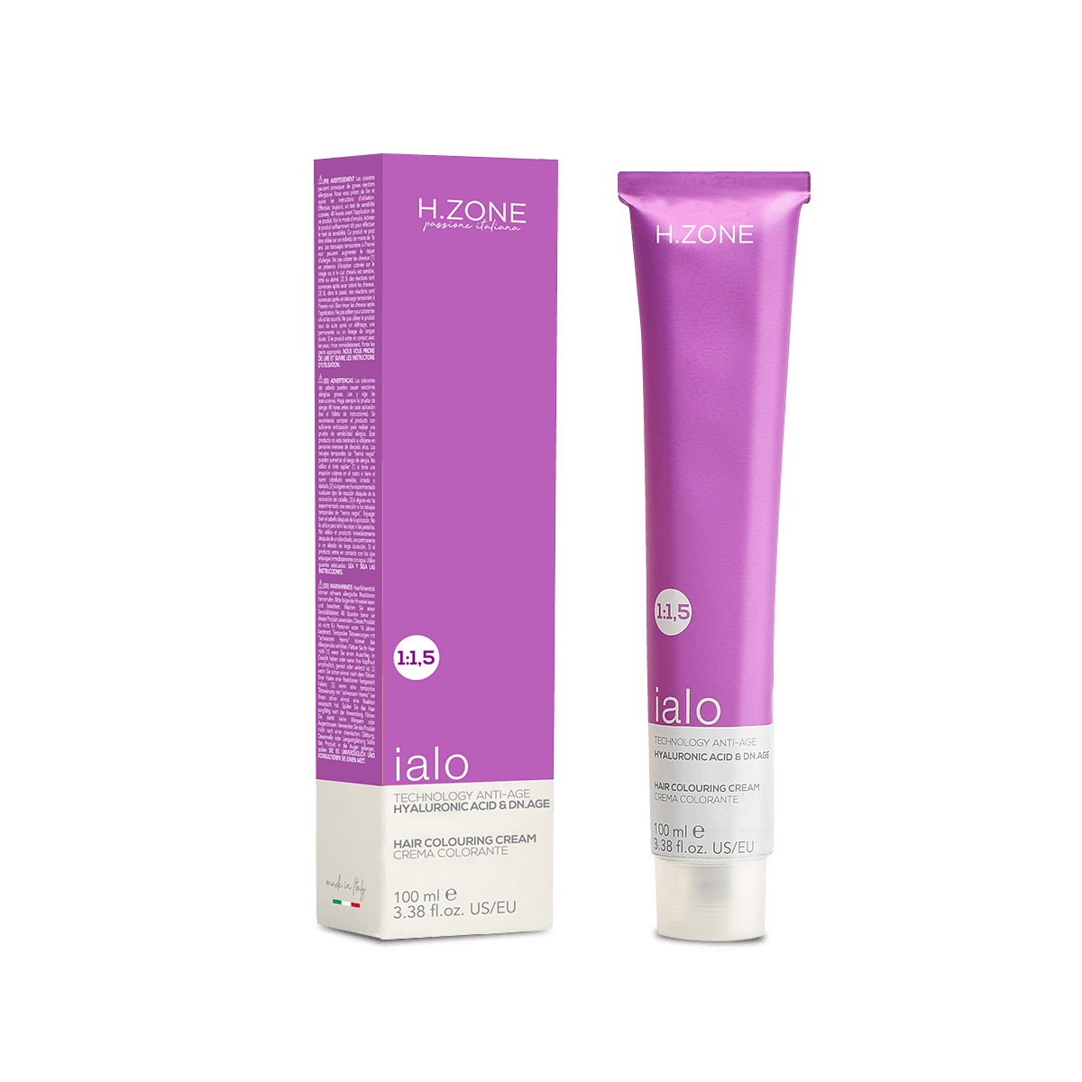 H.ZONE ialo Crema Colorante 100ml