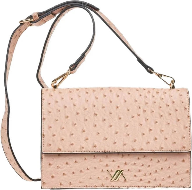 VERDE FASHION Borsa Tracolla Nude