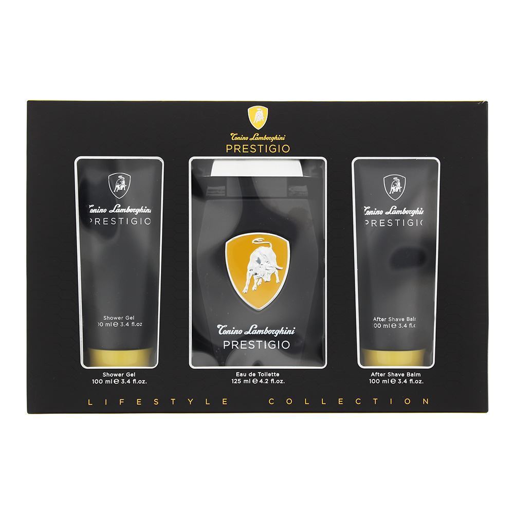 Tonino Lamborghini Prestigio Coffret Edt 125Ml+After Shave 100Ml +Shower Gel 100Ml