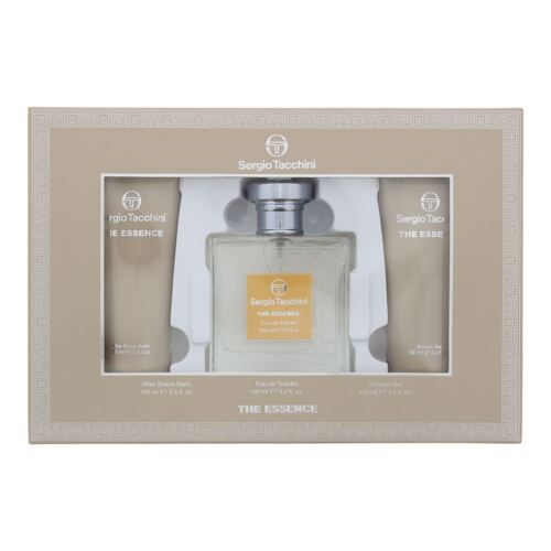Sergio Tacchini Cofanetto Essence Eau De Toilette Uomo 100Ml + Shower Gel 100Ml + After Shave Balm 100 Ml