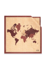 Alviero Martini - Foulard Geo Esotic 70X70 Red