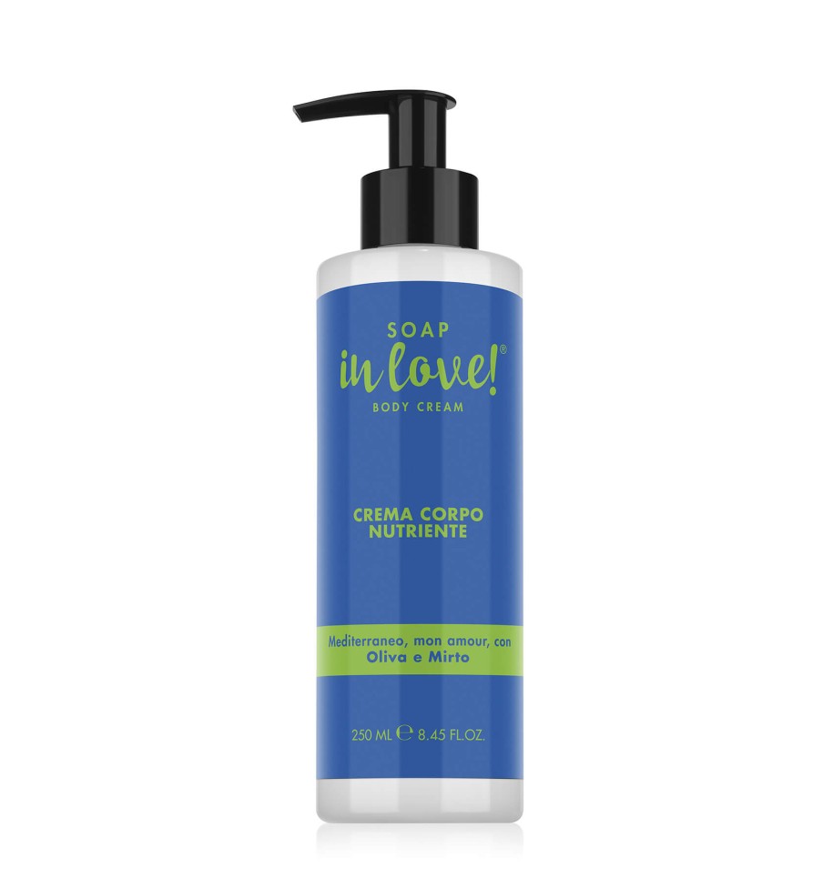 SOAP IN LOVE CREMA CORPO NUTRIENTE OLIVA E MIRTO 250ML