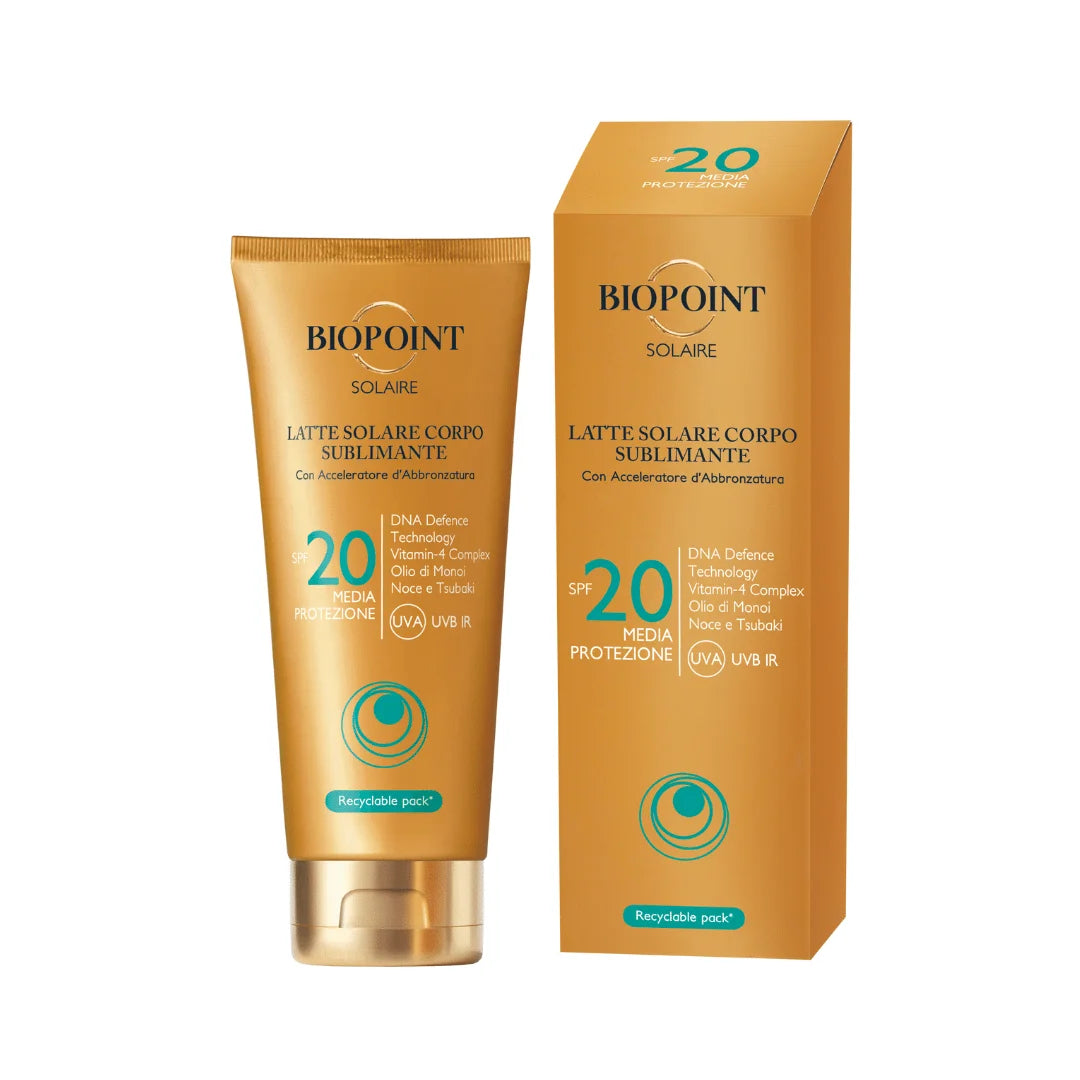 Biopoint Solaire Latte Solare Corpo Sublimante