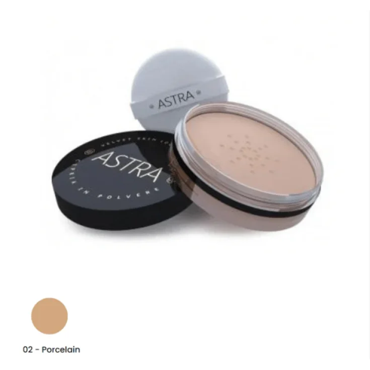ASTRA VELVET SKIN LOOSE POWDER RICE Polvere di riso base trucco