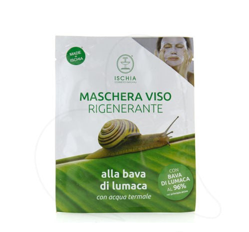 Ischia Maschera viso rigenerante alla bava di lumaca